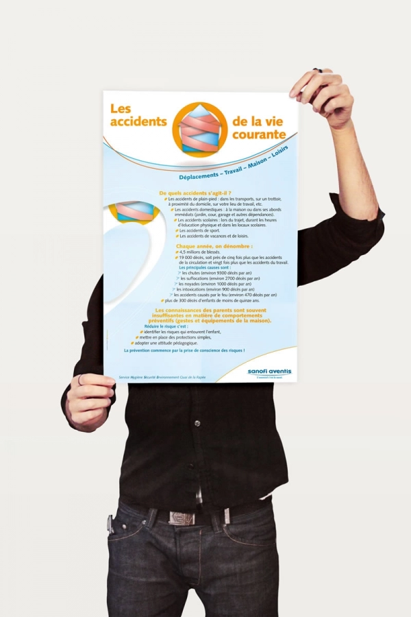 rs/affiche Sanofi Aventis accidents -studio Sans Exception.webp