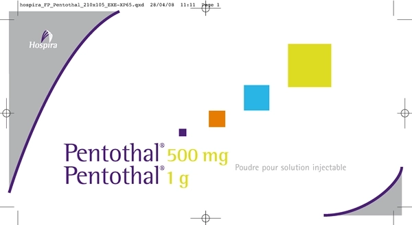 rs/fiche posologique Hospira Pentothal -studio Sans Exception.webp