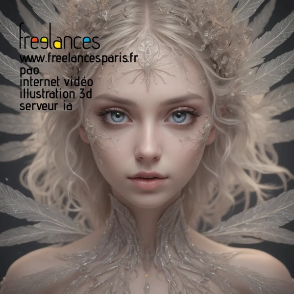  rs/pao mise en page internet vidéo illustration 3d serveur ia generative ai freelance paris studio de création magazines mjlm3gr0